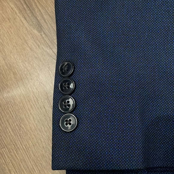 Navy Blue Suit Jacket - Picture 6 of 16